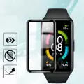 Huawei Band 6  3D PMMA Kavisli Full Cam Ekran Koruyucu