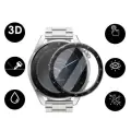 Huawei Watch 3 Pro  3D PMMA Kavisli Full Cam Ekran Koruyucu