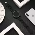 Huawei Watch GT 3 42mm Uyumlu Esnek Silikon Kordon Tasarım Kayış Suya Dayanıklı