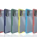 Oppo A16 Kılıf Parfe Silikon Kapak Kamera Korumalı Kılıf Ultra Ince Buzlu Mat Renkli