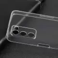 Oppo A55 5G Kılıf Lopard Kamera Korumalı Renksiz Şeffaf Esnek Silikon Kapak Süper