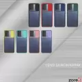 Oppo A74 4G Kılıf Lopard Slayt Sürgülü Kamera Korumalı Renkli Silikon Kapak