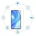 Oppo A96 4G Uyumlu Esnek Kırılmaz Blue Nano Ekran Koruyucu