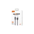 Recci Rs08c Warrior Series 100w Hızlı Şarj  Usb-a To Type-c Kablo 1.2m