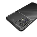 Samsung Galaxy A33 5G Kılıf Lopard Kamera Korumalı Karbon Desenli Negro Kapak Orijinal Yüzey Kılıf