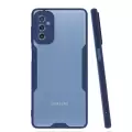 Samsung Galaxy M52 Kılıf Parfe Silikon Kapak Kamera Korumalı Kılıf Ultra Ince Buzlu Mat Renkli