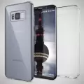 Samsung Galaxy S8 Kılıf Lopard Kamera Korumalı Kamera Korumalı Renksiz Şeffaf Esnek Silikon Kapak Süper