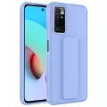 Xiaomi Redmi Note 11 Global Kılıf Uyumlu Yumuşak Orijinal Dokulu Standlı Esnek Silikon Özel Kılıf Qstand