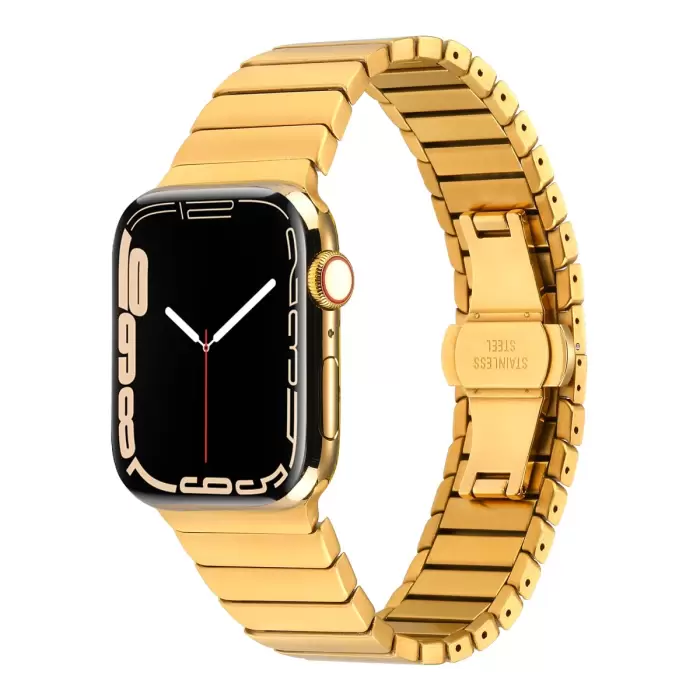 ​​​Apple Watch 38mm Kordon KRD-79 Metal Strap Kayış