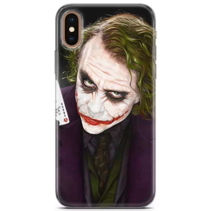 Apple iPhone XS Max Uyumlu Kılıf Opus 23 Joker Dark Knight Telefon Kabı Sea