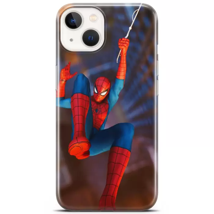 Apple iPhone 13 Mini Uyumlu Kılıf Opus 20 Spiderman Renkli Kılıf Gradient