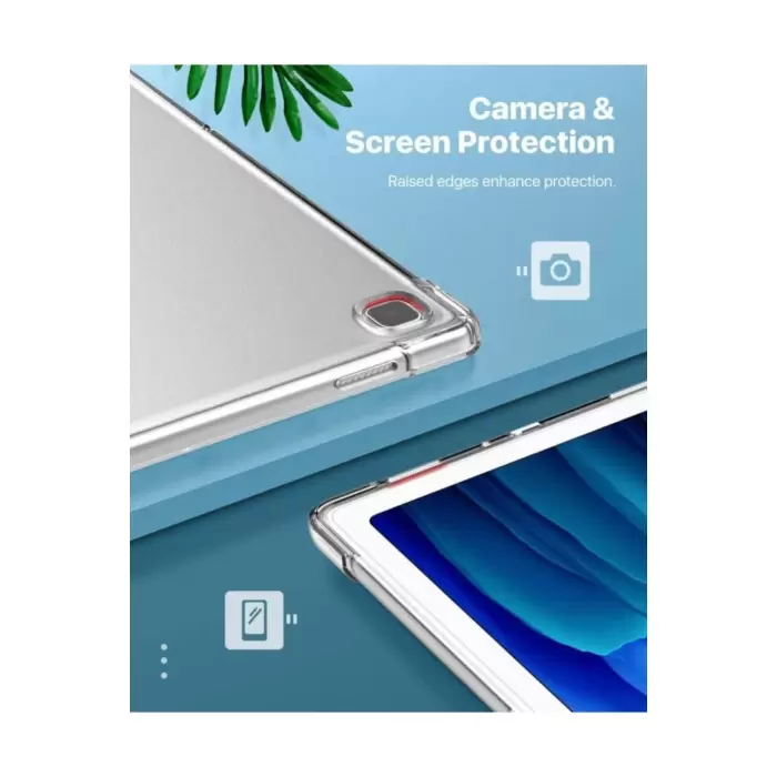 Samsung Galaxy Tab A7 Lite T220 T225 T227 Kılıf Others 23 Beagle Şeffaf Tablet Kabı Sea
