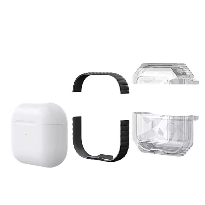 Apple Airpods 3. Nesil Kılıf ​​​​​​​​​Lopard Airpods Airbag 22 Kılıf