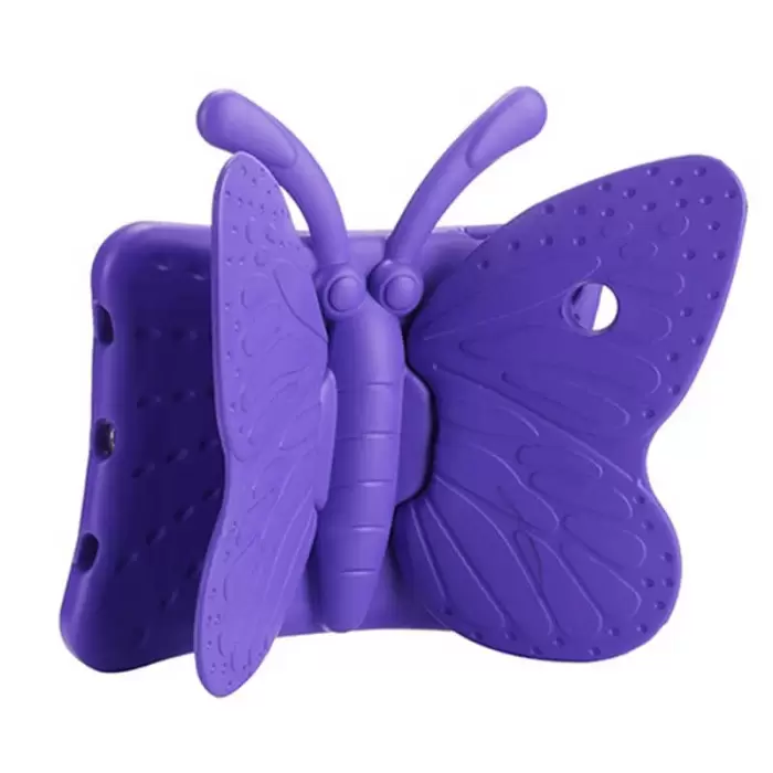 Apple iPad 10.2 2021 (9.Nesil) Kelebek Butterfly Standlı ÇocuklaraTablet Kılıfı Kapak