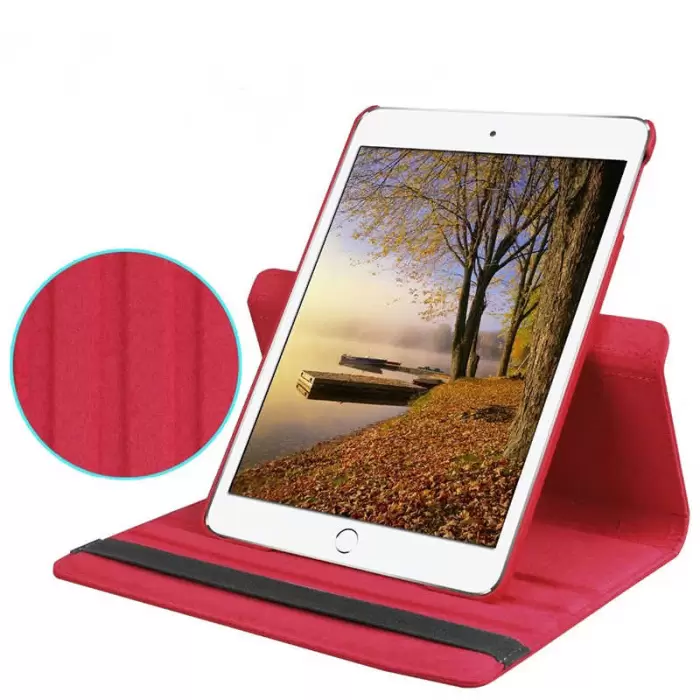 iPad 10.2 2021 (9.Nesil) 360 Dönebilen Standlı Case Kılıf Tablet Kılıfı