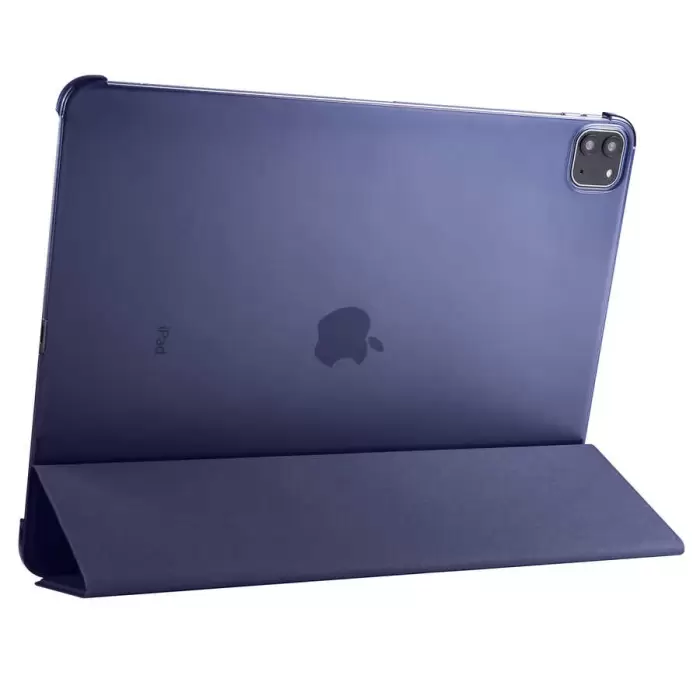 Apple iPad Pro 12.9 2021 (5.Nesil) Smart Cover Standlı Kılıf 1-1 Orijinal Kalite