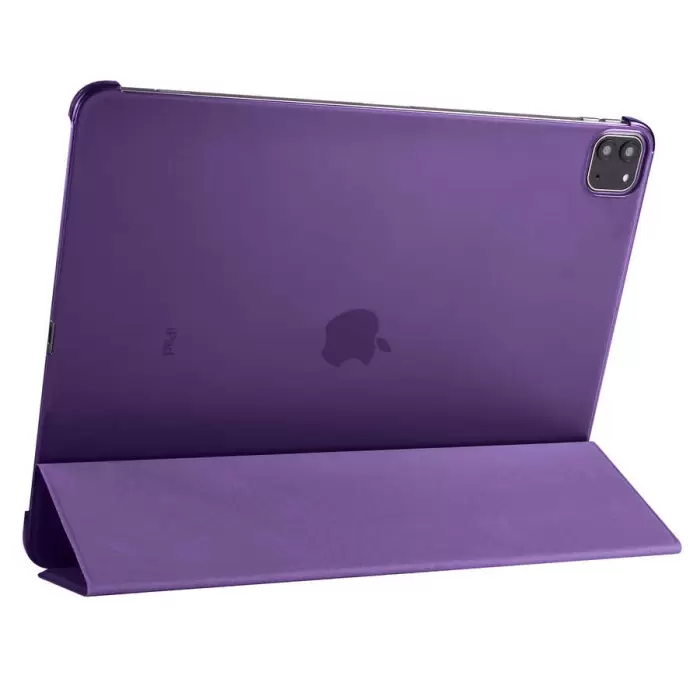 iPad Pro 12.9 2022 M2 Smart Cover Standlı Kılıf 1-1 Kalite