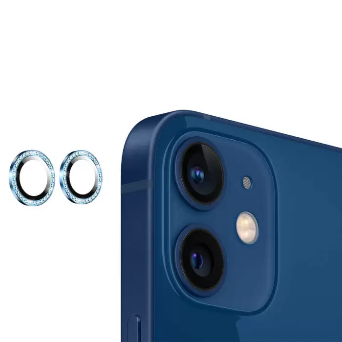 iPhone 11 CL-06 Lens Koruma Parlak Renkli Kamera Koruyucu CL-08