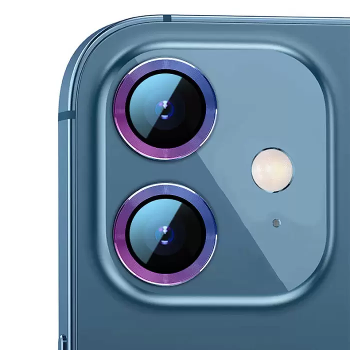 iPhone 11 CL-07 Lens Koruma Parlak Renkli Kamera Koruyucu CL-08