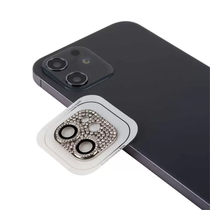 iPhone 11 CL-08 Lens Koruma Parlak Renkli Kamera Koruyucu CL-08