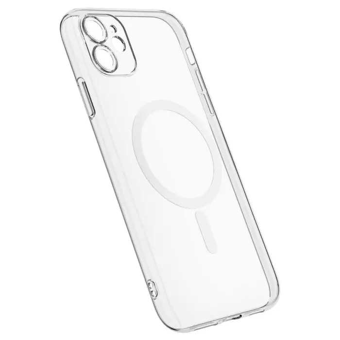 Apple iPhone 11 Kılıf Kamera Korumalı Porto Silikon Magsafe Uyumlu Sert Pc Kapak