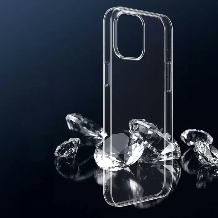 iPhone 11 Kılıf Saydam Droga Kapak Droga Kristal Şeffaf Sert Pc Pürüssüz