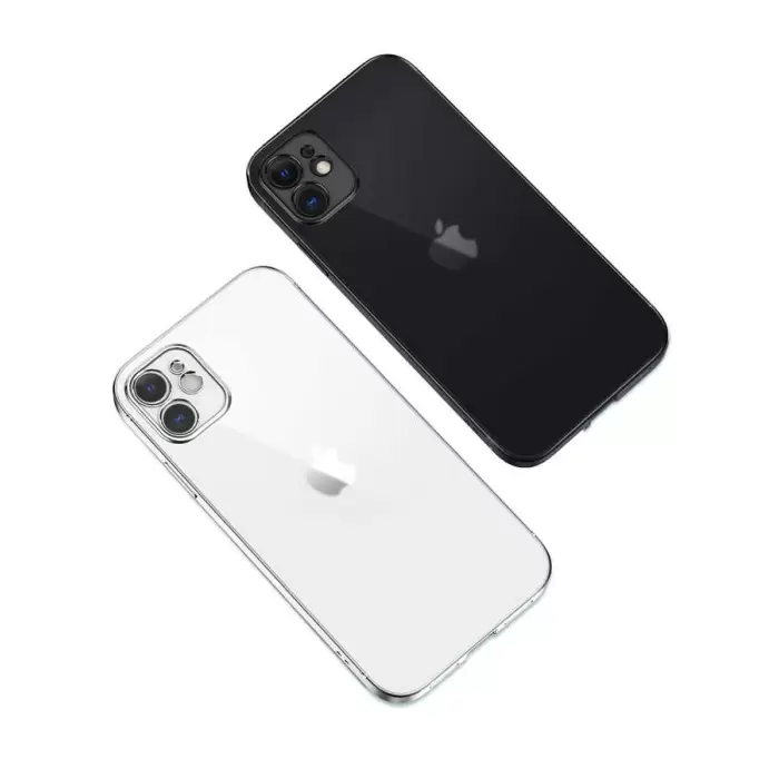 Apple iPhone 11 Kılıf Lopard Mat Gbox Silikon Kapak İnce Mat Arka Yüzey Elektroplatin