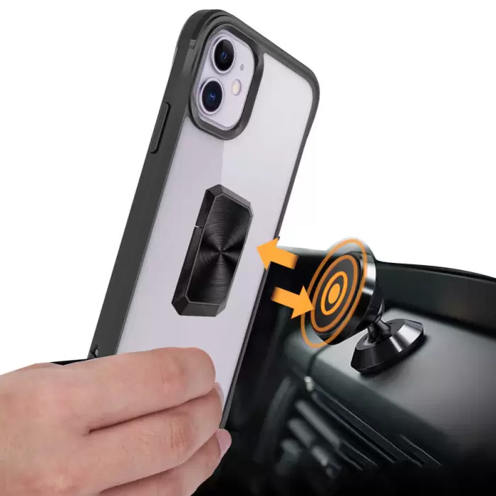 Apple iPhone 11 Kılıf Lopard V-Bax Kapak