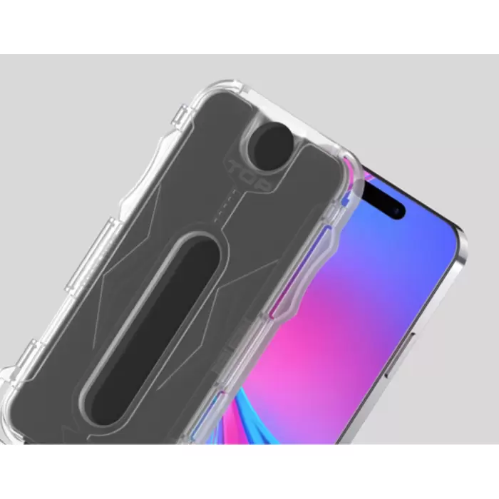 Apple iPhone 11  Kolay Uygulama Aparatlı 5D Magic Privacy Glass Hayalet Cam Ekran Koruyucu