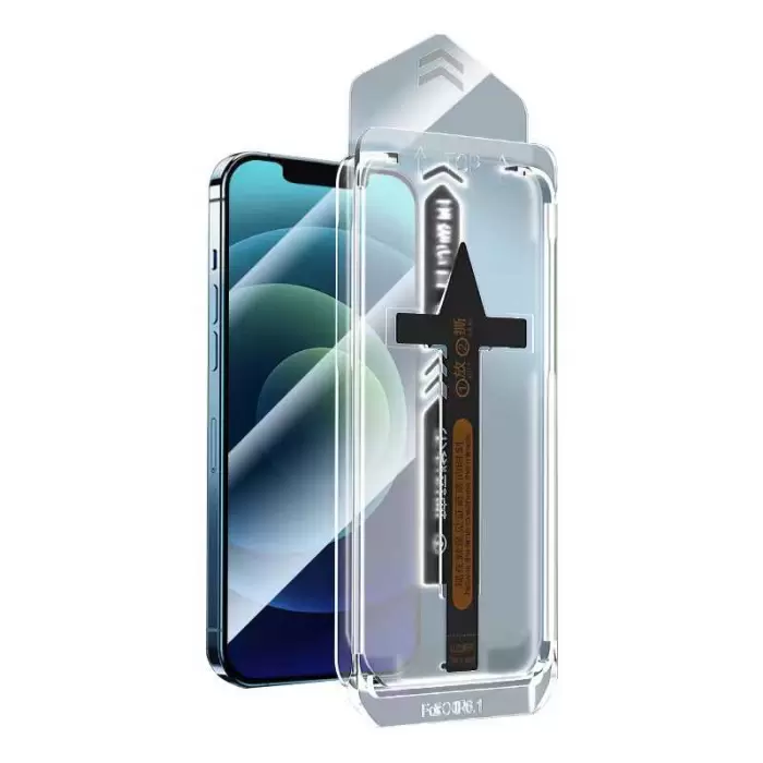 iPhone 11  Süper Fast Anti-Dust Toz Önleyici Temperli Ekran Koruyucu