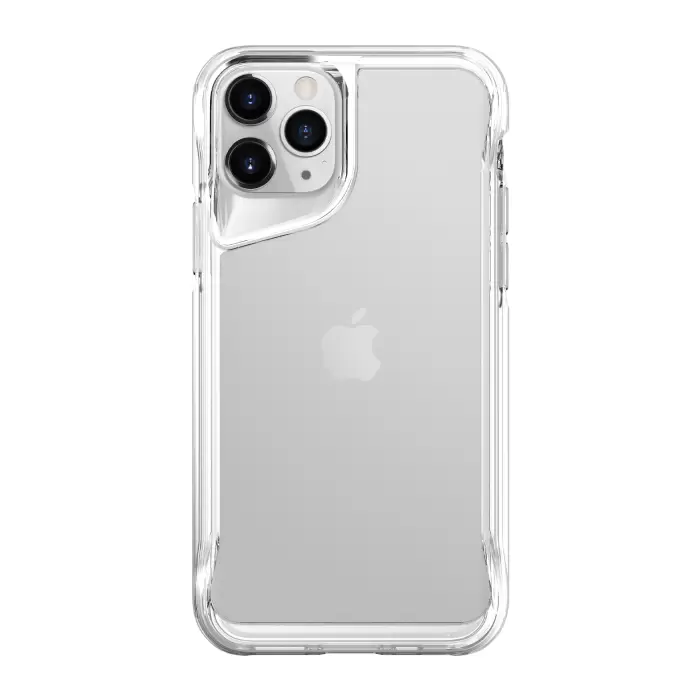 Apple iPhone 11 Pro Uyumlu Pürüssüz Sert Kapak Kamera Yükseltili Şeffaf Darbe Emici Ultra Koruma