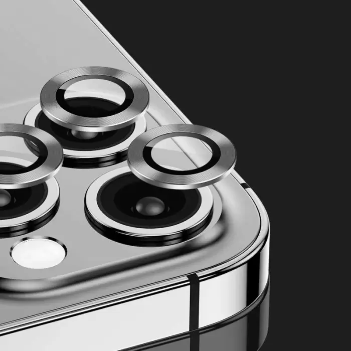 Apple iPhone 12 Pro CL-07 Lens Koruma Parlak Renkli Kamera Koruyucu CL-08