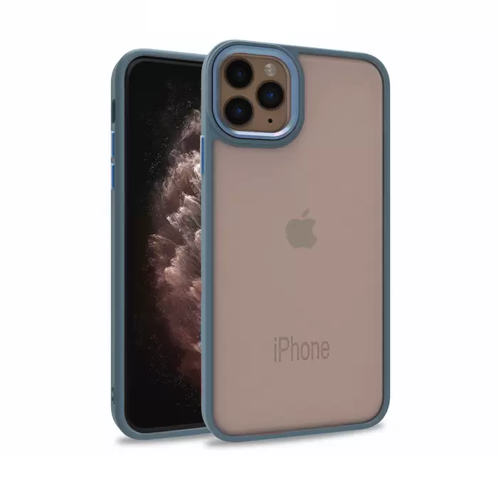 iPhone 12 Pro Kılıf  Kamera Çıkıntılı Arkası Şeffaf Köşeleri Parlak Renkli Işlemeli Kapak Flora