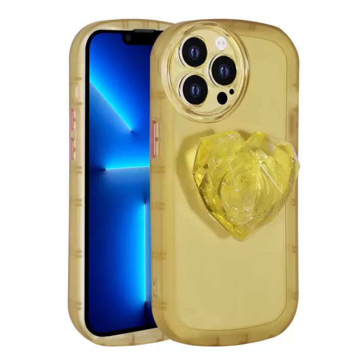 Apple iPhone 12 Pro Max Kılıf Kamera Korumalı Pop Soketli Renkli Lopard Ofro Kapak