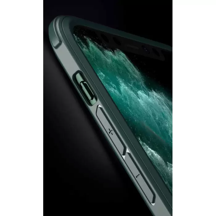 Apple iPhone 13 Kılıf Lopard Dor Silikon Temperli Cam Kapak