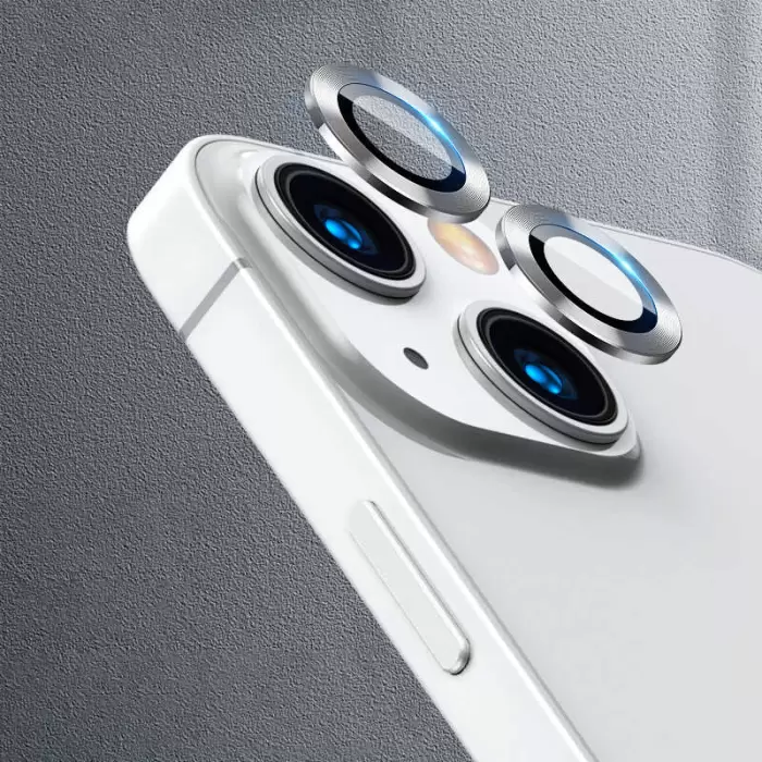 Apple iPhone 13 Mini CL-04 Lens Koruma Parlak Renkli Kamera Koruyucu CL-08