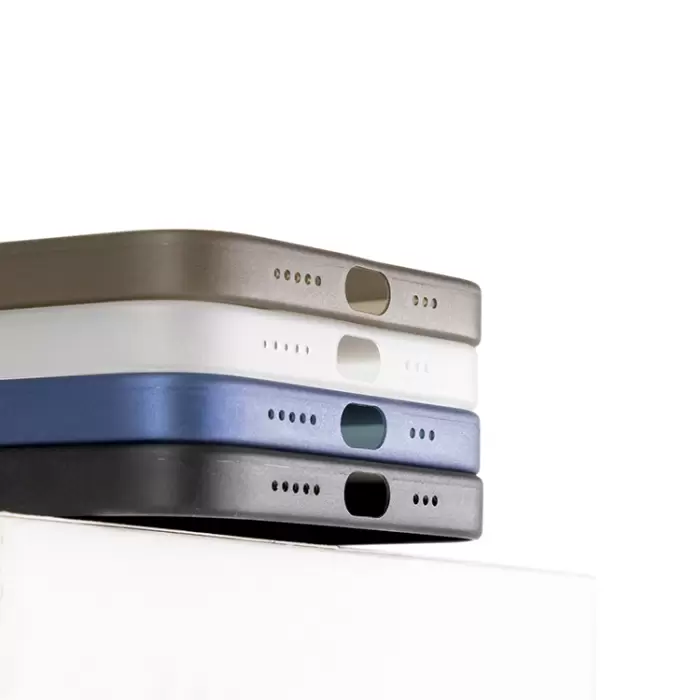 Apple iPhone 13 Mini Kılıf Lopard Kamera Çıkıntılı Korumalı Ultra Ince Zar Kapak Eko PP