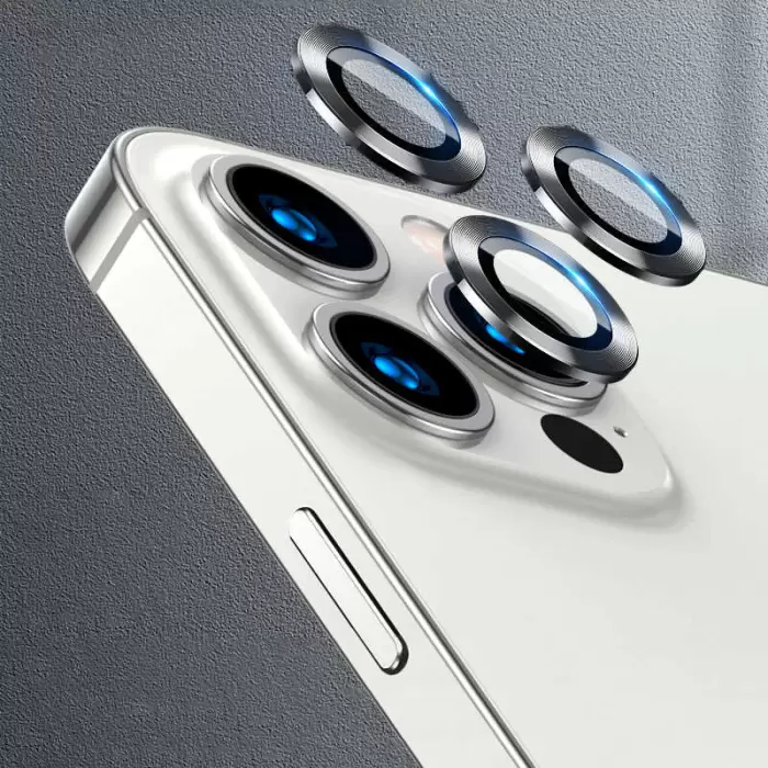 Apple iPhone 13 Pro CL-04 Lens Koruma Parlak Renkli Kamera Koruyucu CL-08