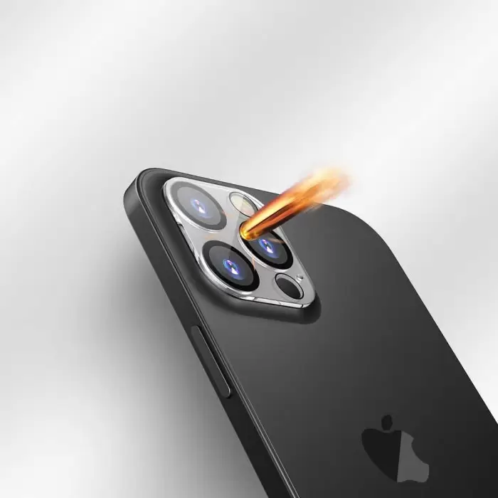 Apple iPhone 13 Pro CL-05 Lens Koruma Parlak Renkli Kamera Koruyucu CL-08