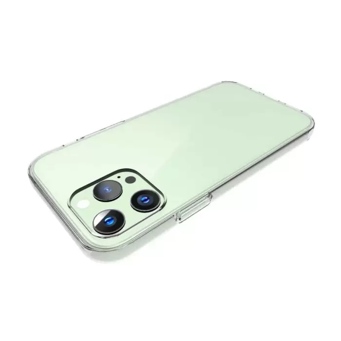 Apple iPhone 13 Pro Kılıf Lopard Kamera Korumalı Renksiz Şeffaf Esnek Silikon Kapak Süper
