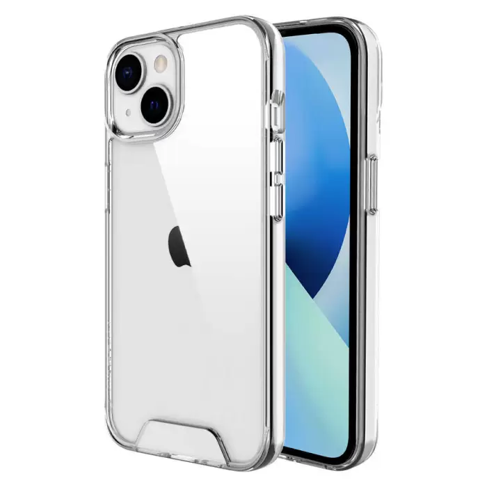 Apple iPhone 14 Kılıf Darbe Emici Kalın Sert Yumuşak Tuşlu Sert Gard Silikon Kapak