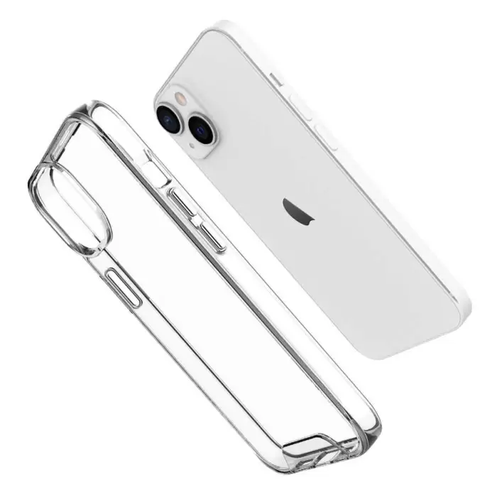 Apple iPhone 14 Plus Kılıf Darbe Emici Kalın Sert Yumuşak Tuşlu Sert Gard Silikon Kapak