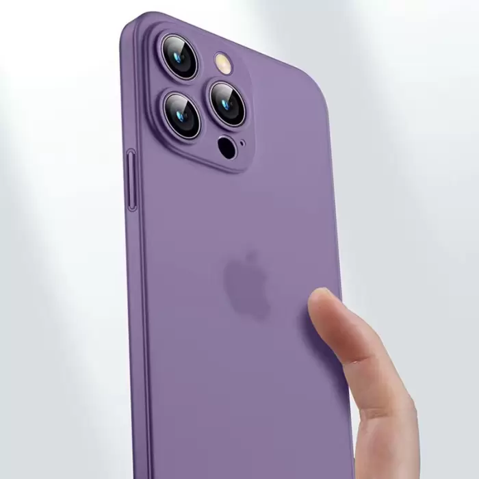 Apple iPhone 14 Pro Ultra Ince Kılıf 1. Kalite Zar Pp Kapak