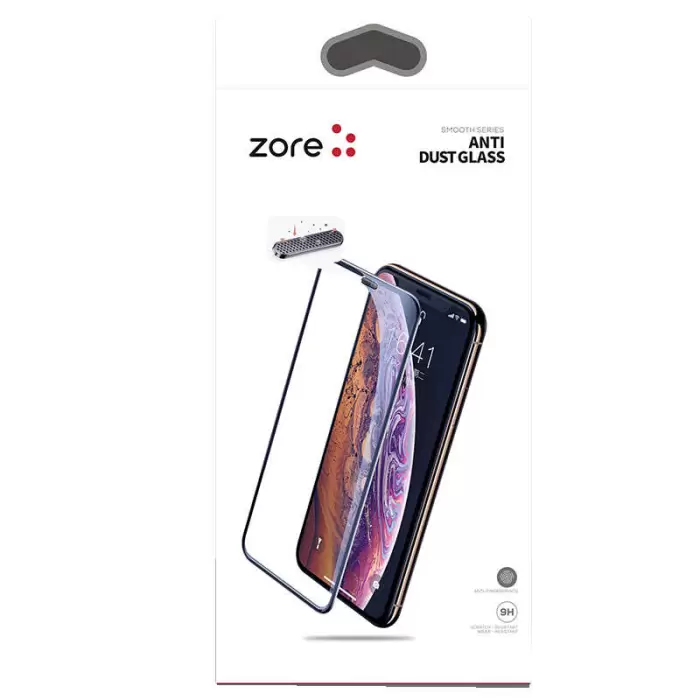 iPhone 14 Pro Max Ahize Toz Önleyici  Anti-Dust Temperli Ekran Koruyucu