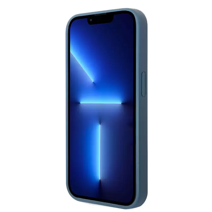 Apple İphone 14 Pro Max Kılıf Guess Pu Deri Büyük Metal Logo Dizaynlı Kapak