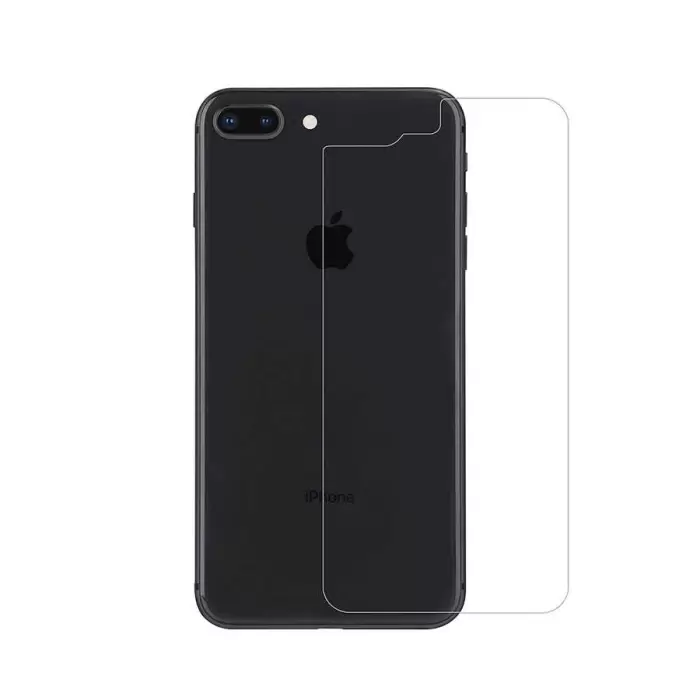 Apple iPhone 8 Plus Lopard Back Maxi Glass Temperli Cam Arka Koruyucu