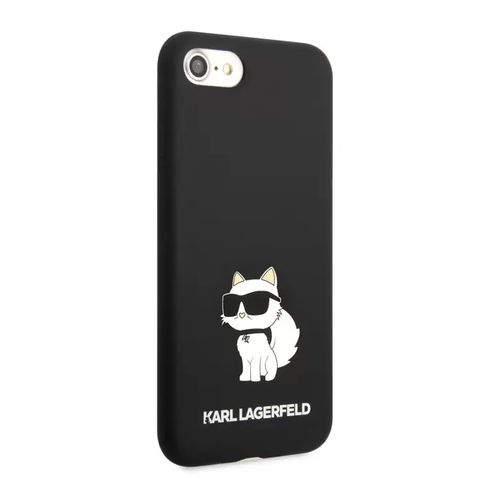 Apple İphone Se 2020 Kılıf Karl Lagerfeld Silikon Choupette Dizayn Kapak