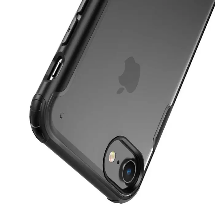 Apple iPhone SE 2022 Kılıf Lopard Military Armor Köşe Korumalı Mat Sırt Ince Lüks Kapak Volks
