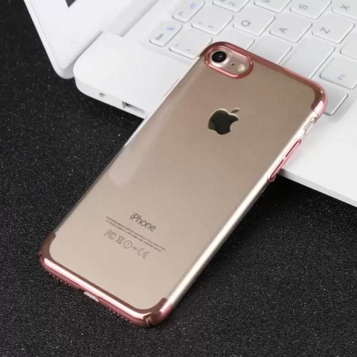 Apple iPhone SE 2022 Kılıf Lopard Tareks Şeffaf Kapak