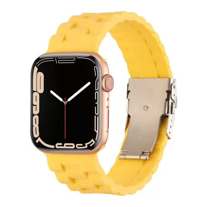 Apple Watch 42mm 10.Nesil KRD-72 Silikon Kordon